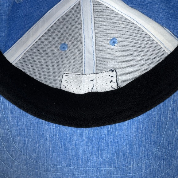 Hamilton Farms Golf Club Pukka Flex Cap Play Well Hat Blue Patch Stretch L/XL - Picture 9 of 12